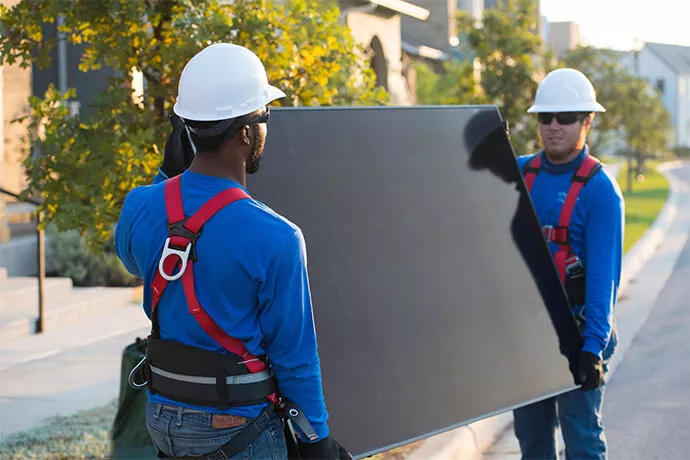 Installation solaire 1